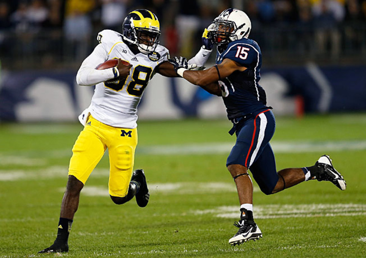 Devin Gardner (98) and Michigan's offense averaged 5.44 yards per play in '13, tied for 76th nationally.