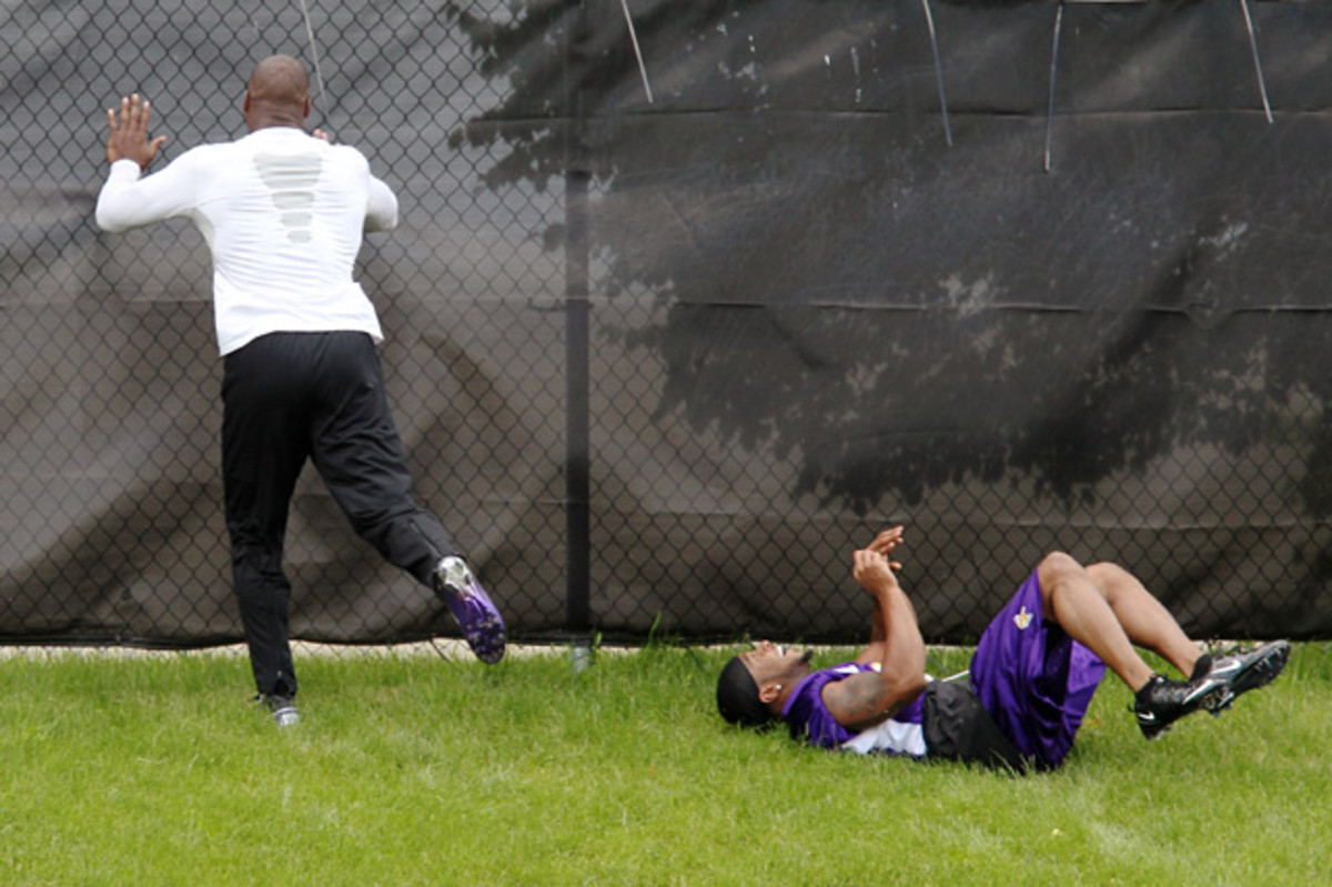 Adrian Peterson and Percy Harvin