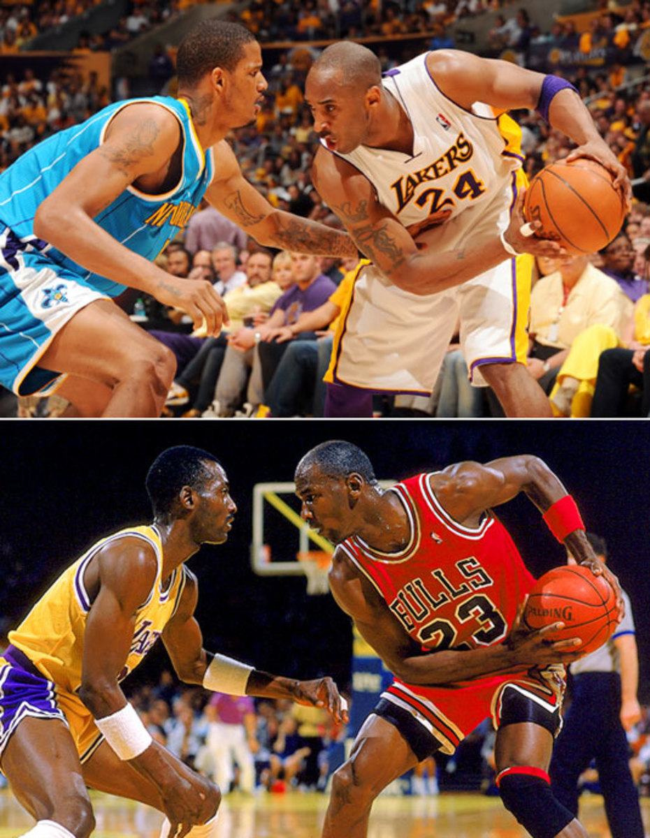 Kobe-Bryant-vs-Michael-Jordan graphics by justcreate Sports Edits