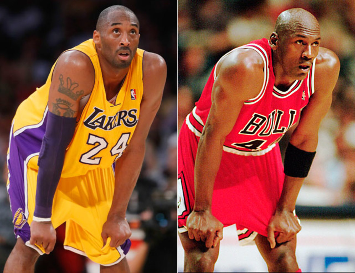 Kobe Bryant, Michael Jordan