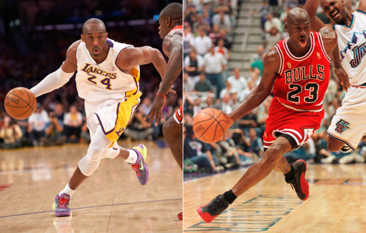 Kobe Bryant, Michael Jordan