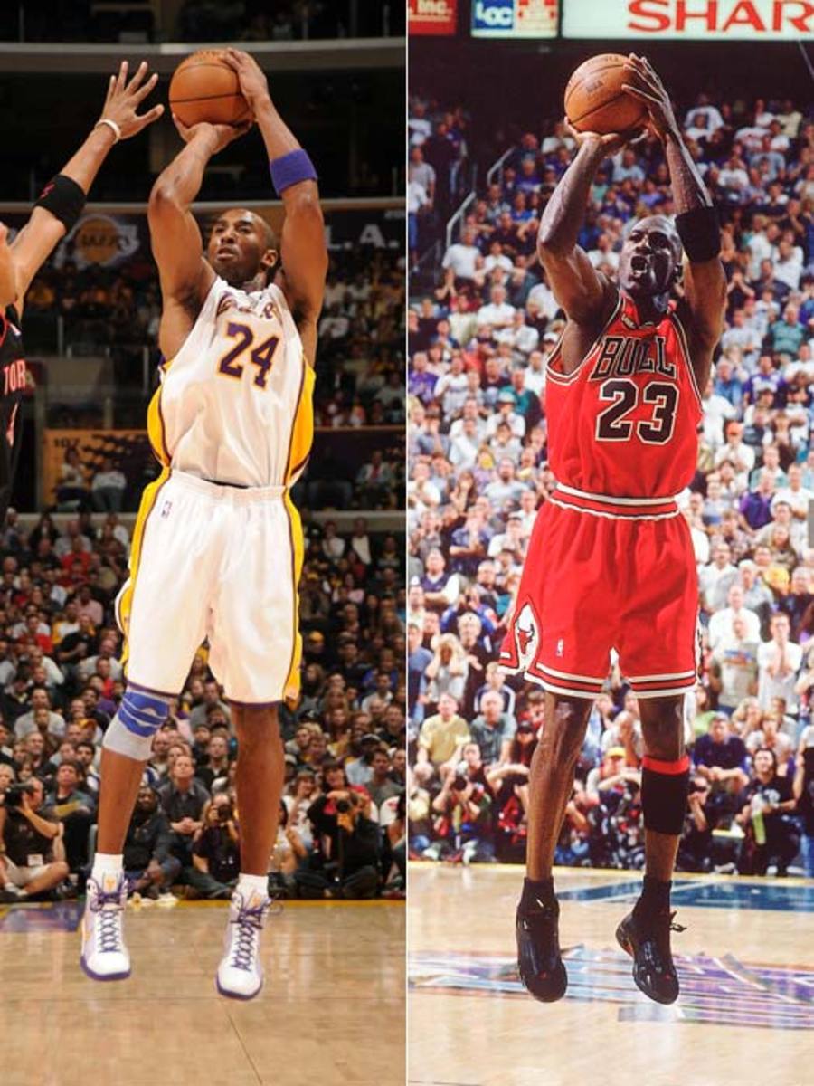 Kobe Bryant, Michael Jordan