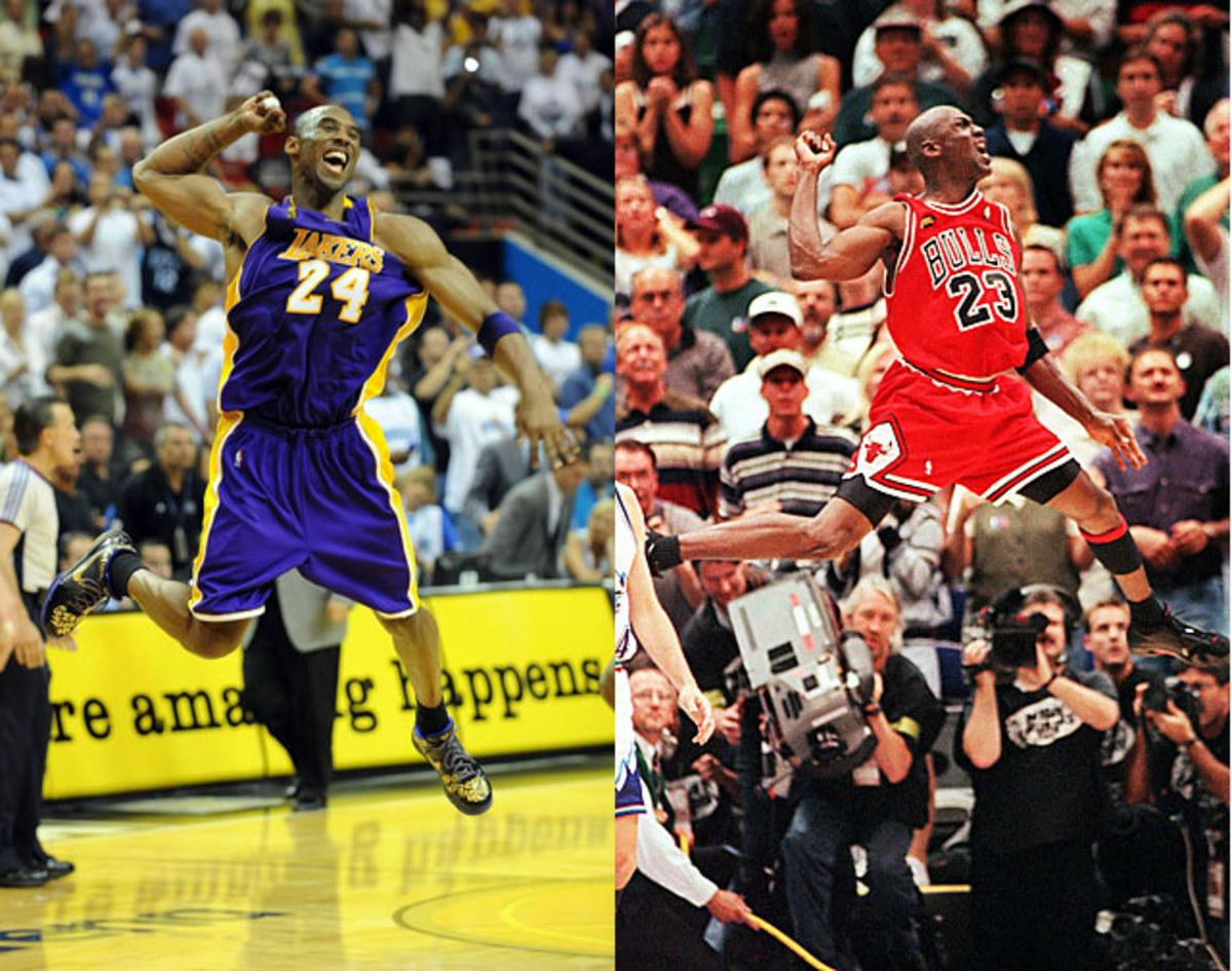 Kobe-Bryant-vs-Michael-Jordan graphics by justcreate Sports Edits