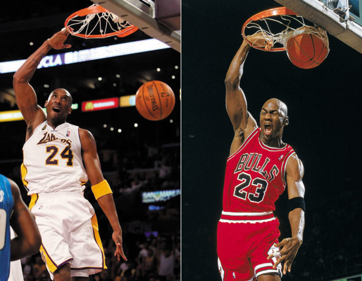 Kobe Bryant, Michael Jordan