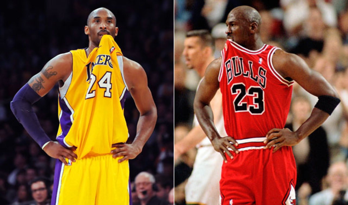 Kobe Bryant, Michael Jordan