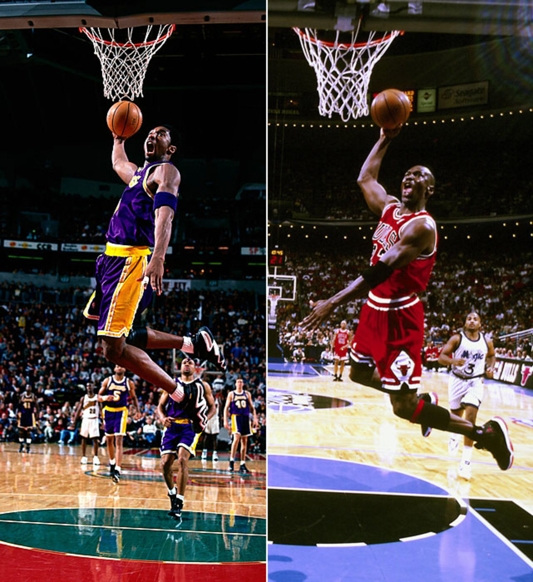 Kobe Bryant, Michael Jordan