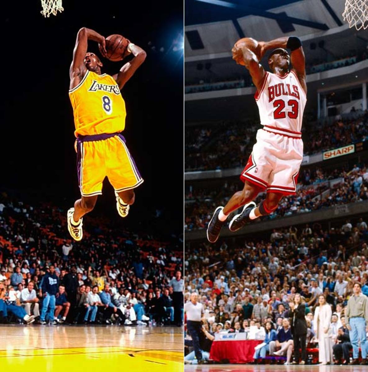 Kobe Bryant, Michael Jordan