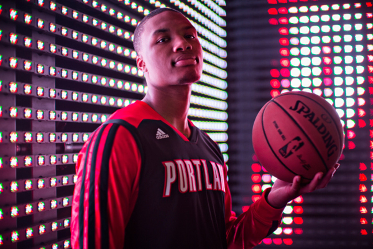 Blazers guard Damian Lillard has signed a long-term contract extension with Adidas. (Adidas)