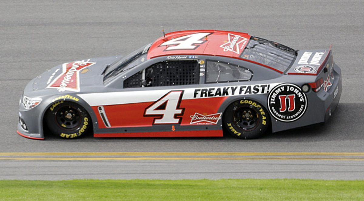 A new year with a new team has brightened Kevin Harvick's outlook in the Sprint Cup Series.