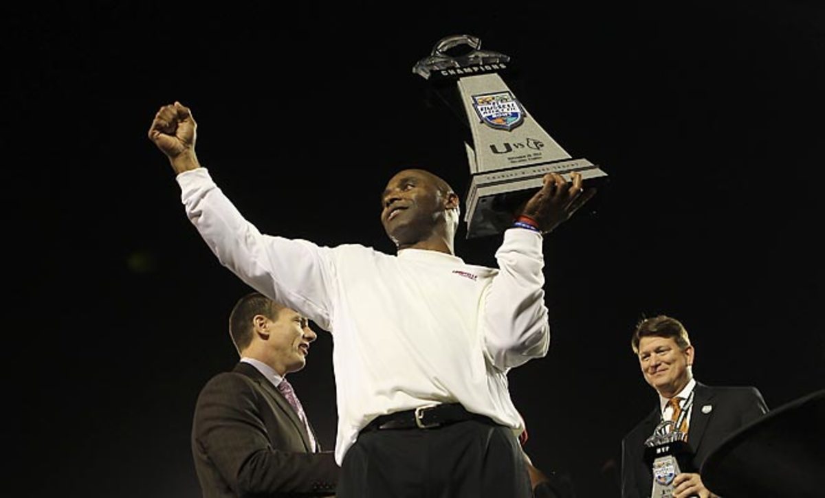Just off a Russell Athletic Bowl win at Louisville, Charlie Strong is expected to be Texas' next coach.
