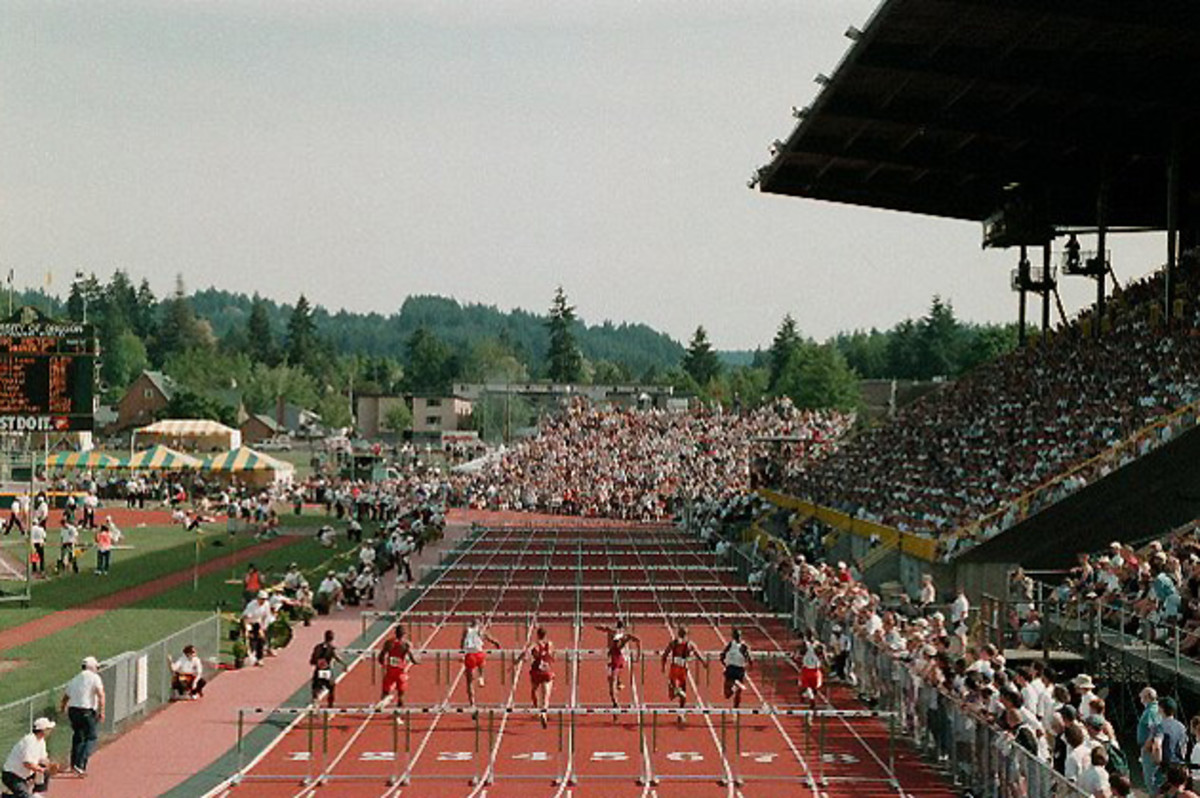 Hayward Field in Eugene, Oregon