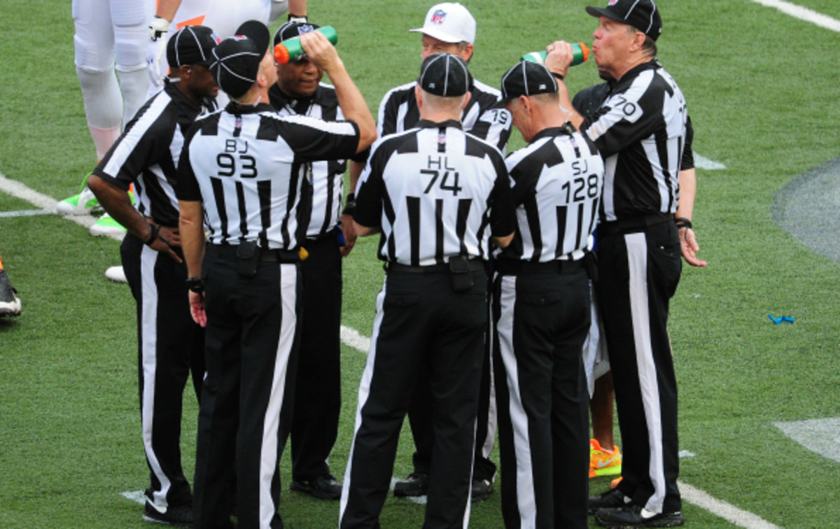 The NFL has had ten refs retire this offseason. (Scott Cunningham/Getty Images)