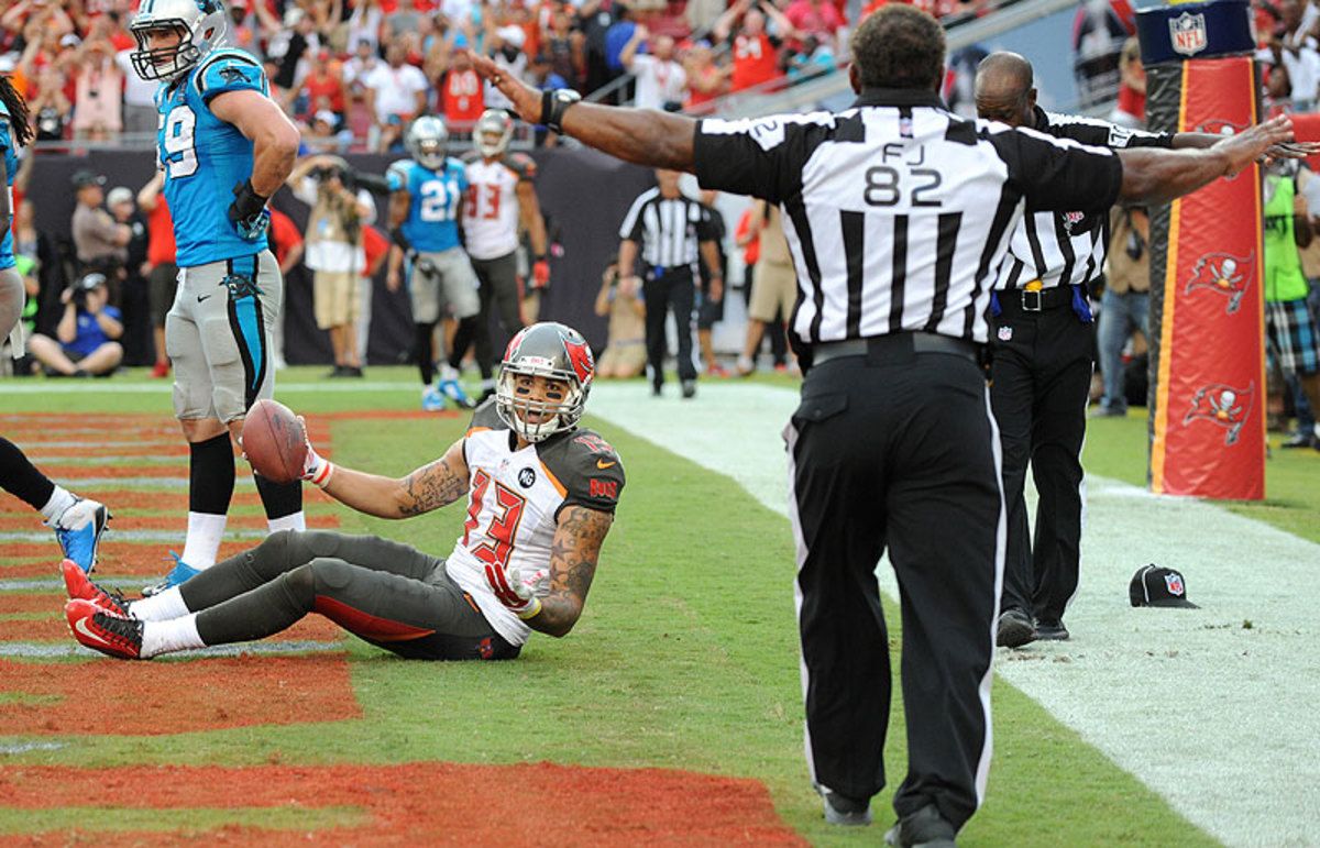 Neither the refs nor penalties were part of the storylines that emerged on Week 1. (Cliff McBride/Getty Images)