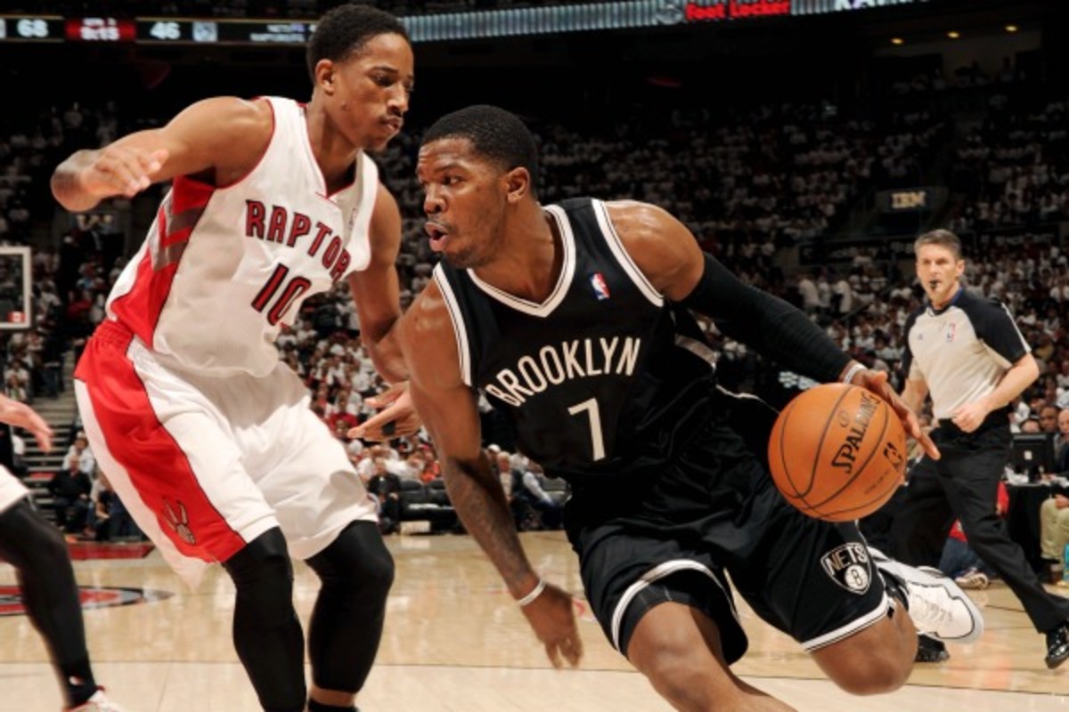 Joe Johnson (right) (Ron Turenne/Getty Images)