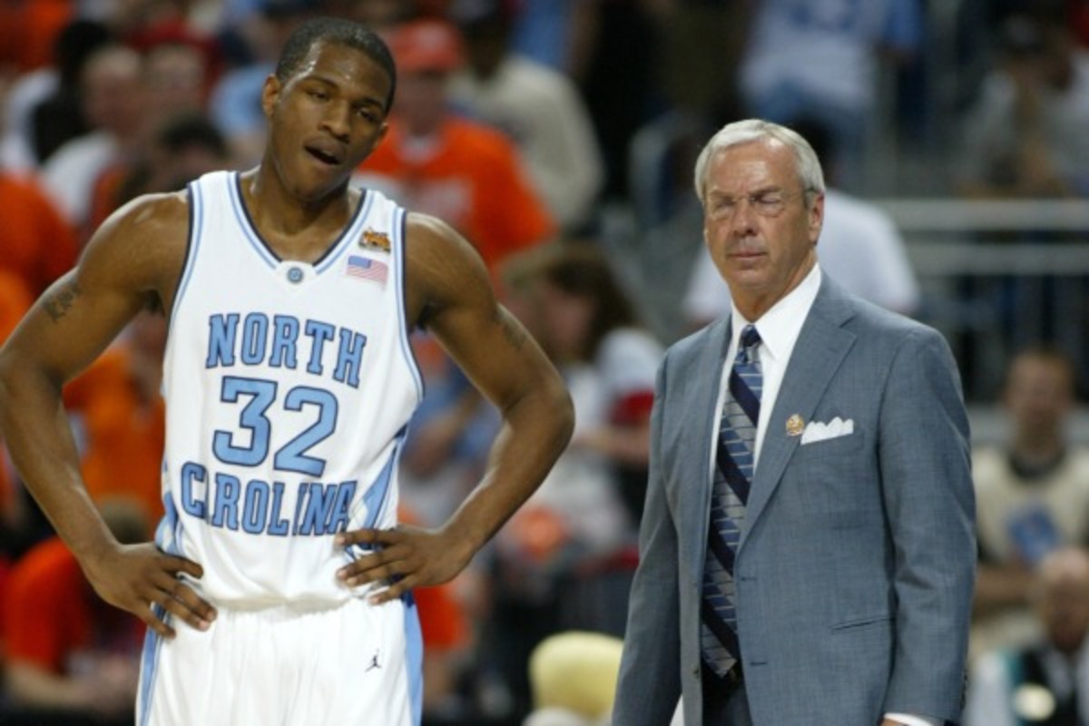 Rashad McCants and the Tar Heels won the national championship in 2005, Roy Williams' second season with the team. (Getty Images)