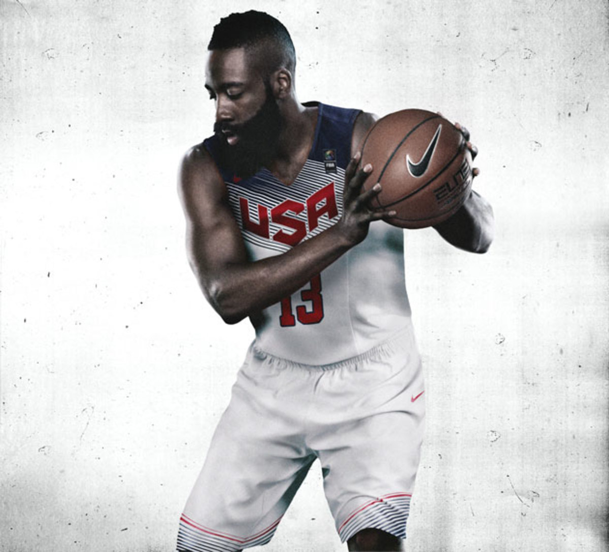 Nike Team USA Basketball Olympics James Harden #13 Authentic Jersey - Size  XXL