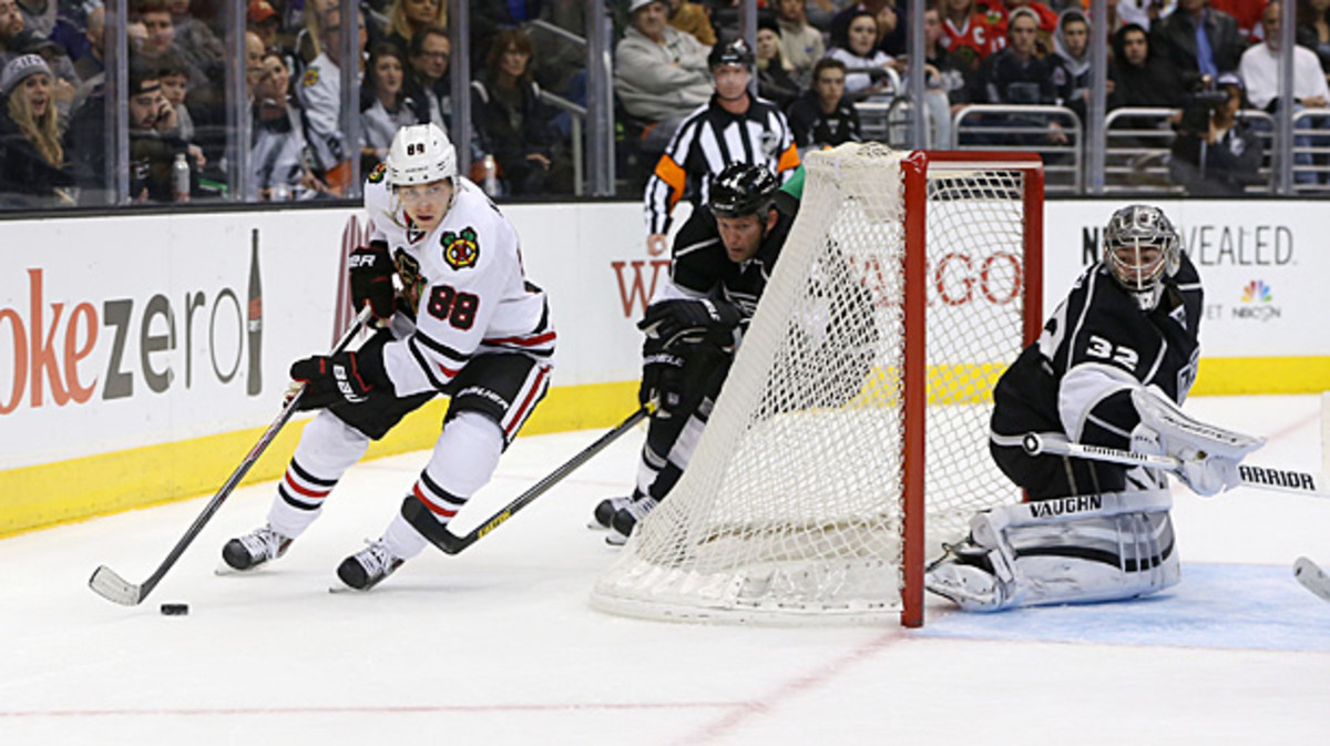 Patrick Kane vs. the Los Angeles Kings