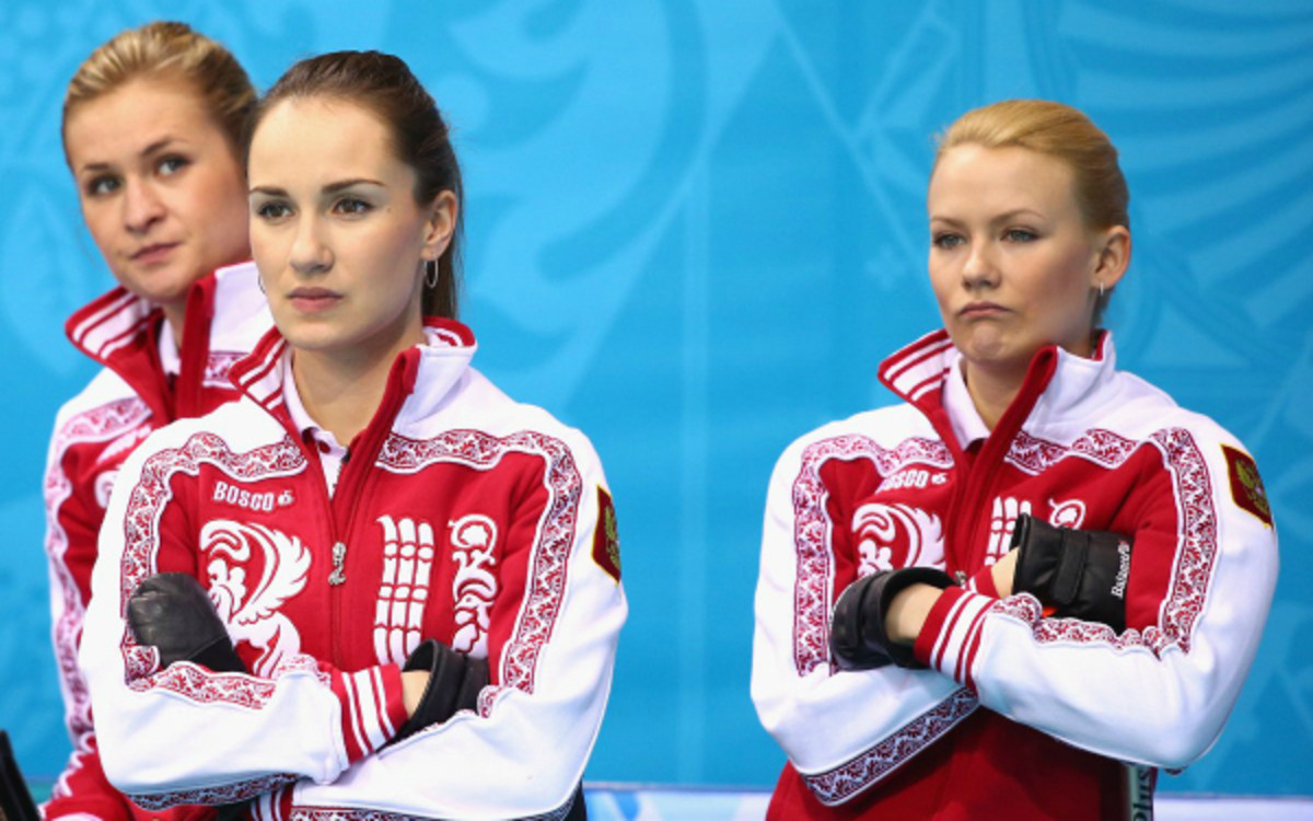 The Russian Women's Curling Team is Not Happy with Their Performance -  Sports Illustrated