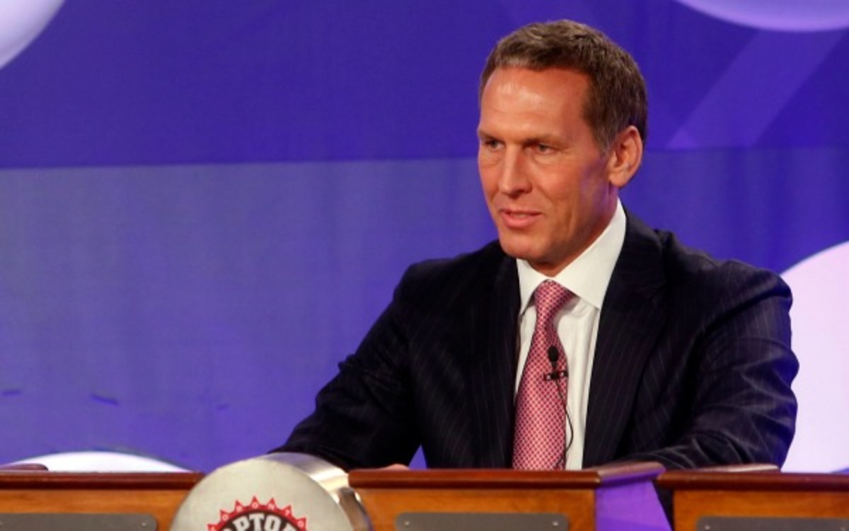 Former Toronto Raptors GM Bryan Colangelo was the NBA executive of the year in 2007. (AP Photo/Jason DeCrow) 