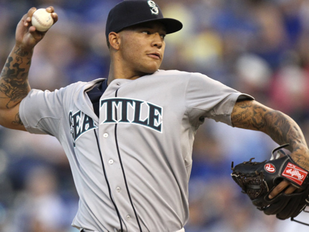 Taijuan Walker threw 15 innings over three starts with Seattle last season. (Ed Zurga/Getty Images)