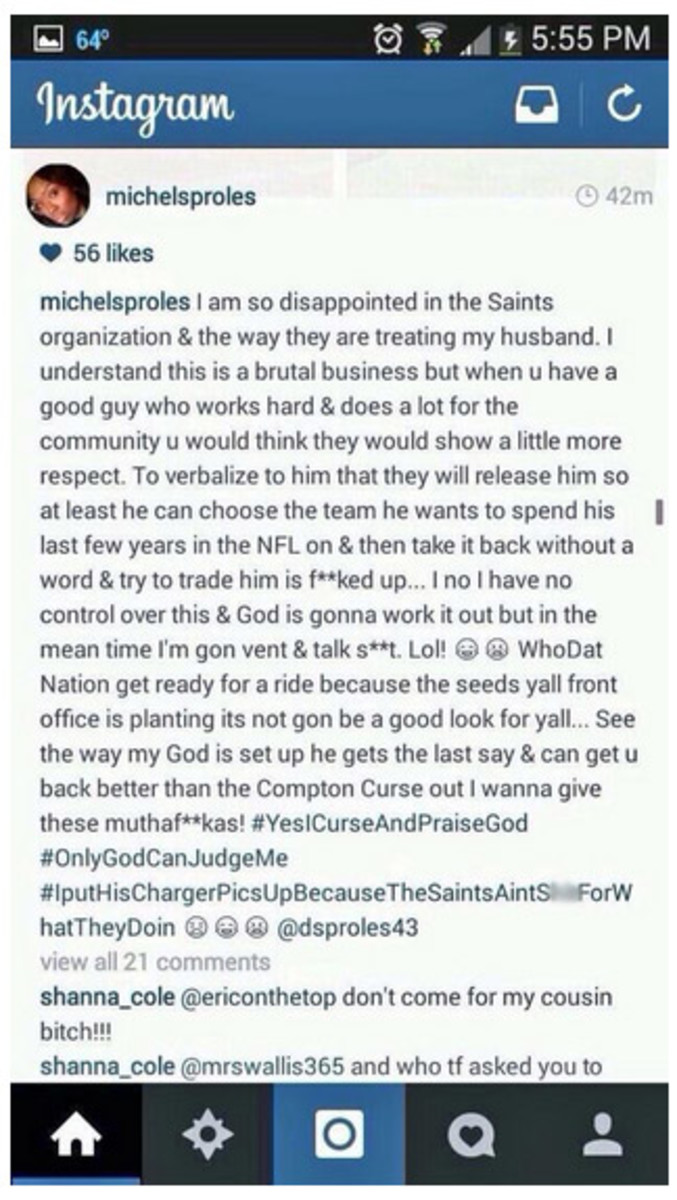 darren-sproles-traded-philadelphia-eagles-instagram