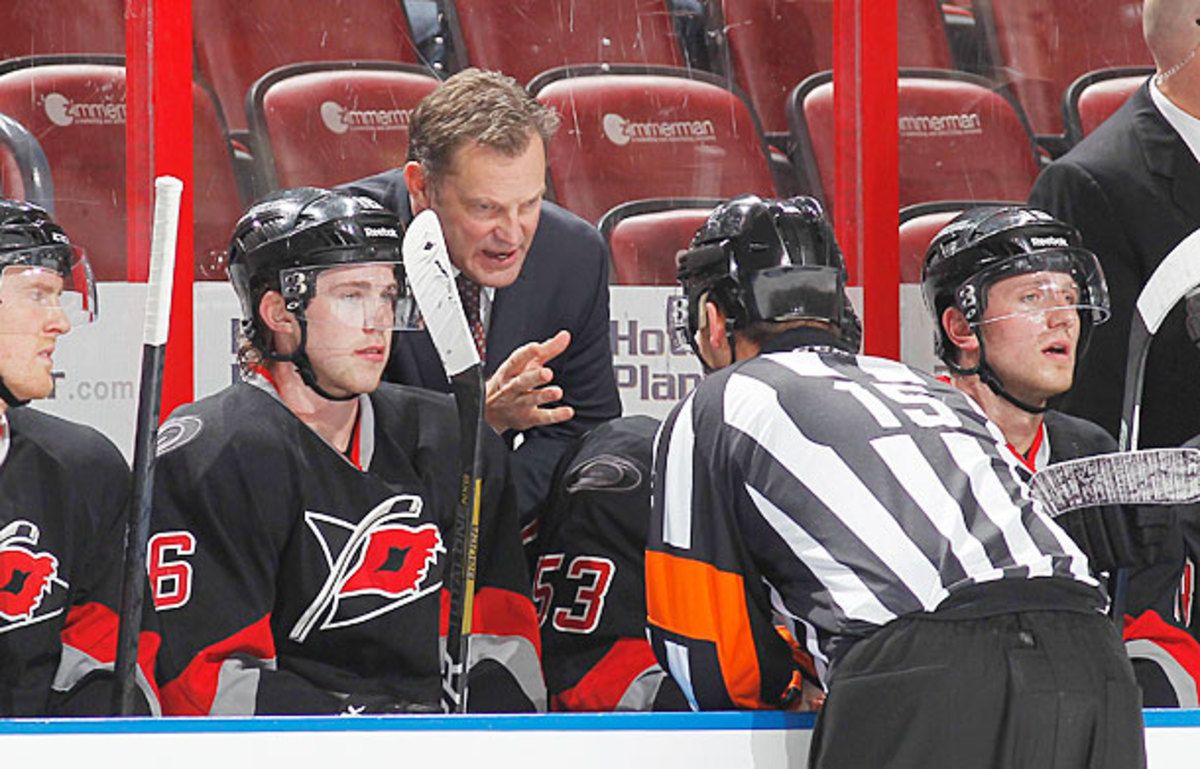 Kirk Muller was fired by the Carolina Hurricanes