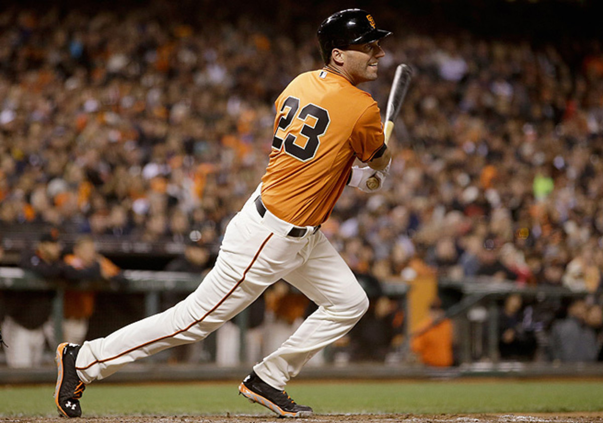 Jeff Francoeur hit .204 with 4 RBI in 22 games with the Giants to finish last season.