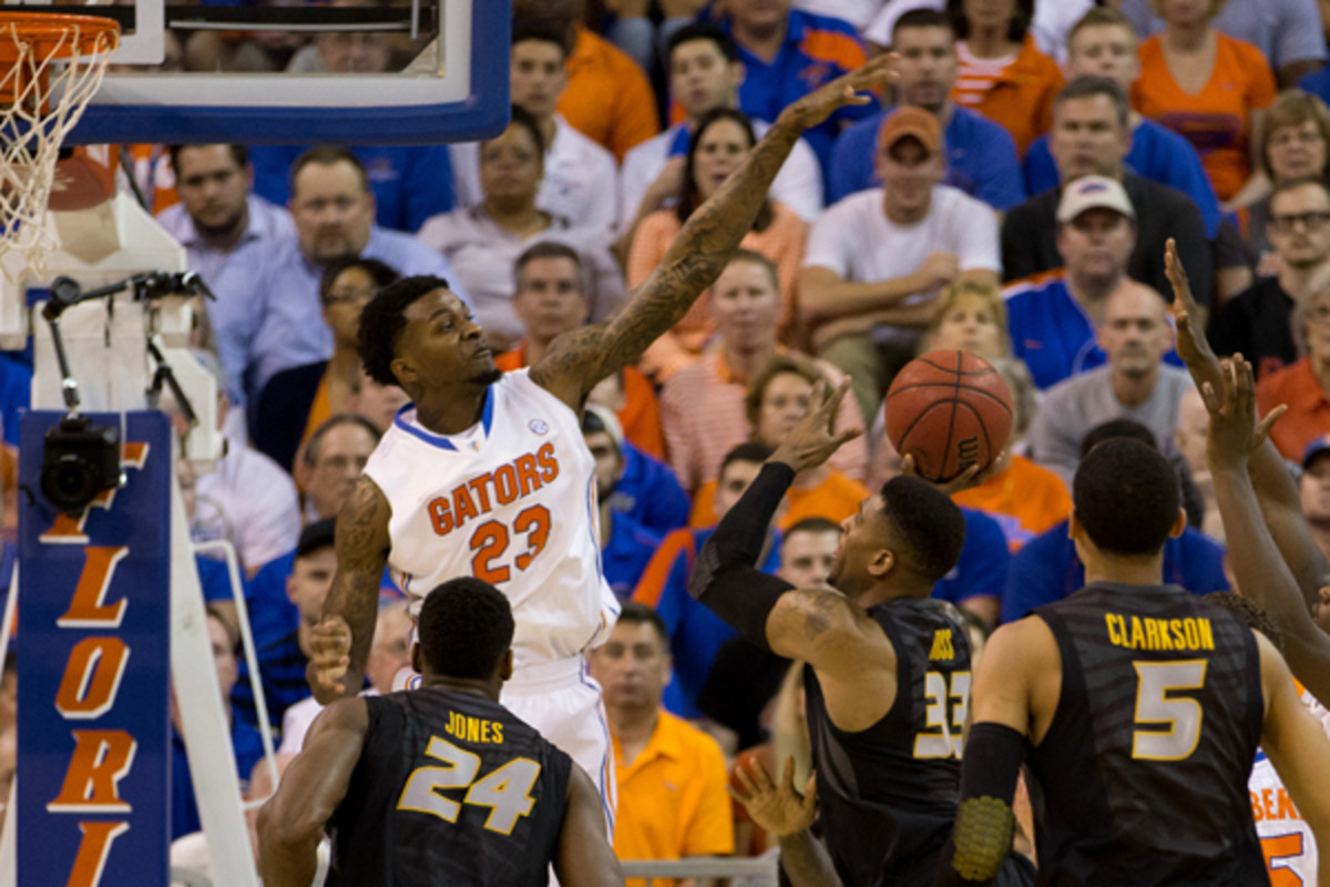Florida forward Chris Walker averaged less than two points per game last season. (Rob Foldy/Getty Images)