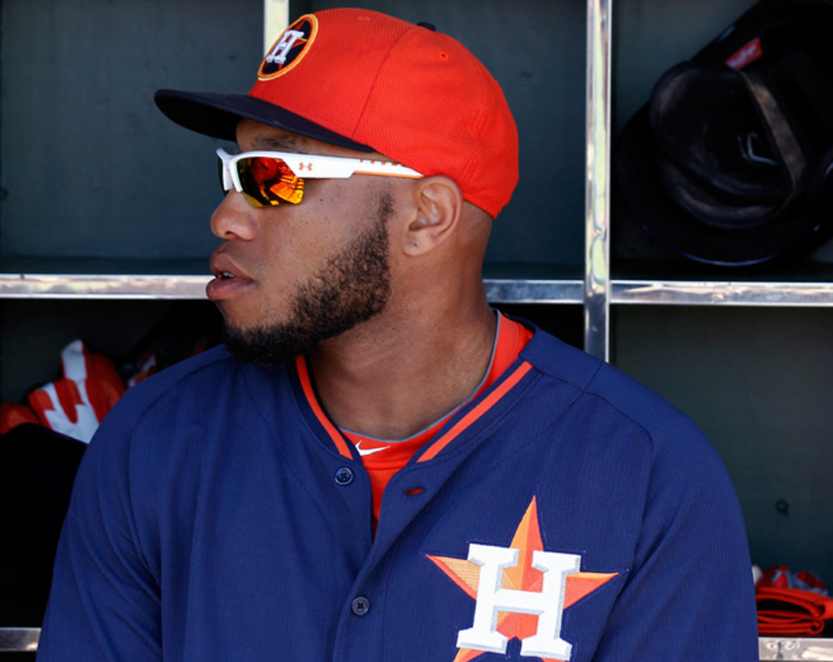Jon Singleton was acquired by the Astros from the Phillies as part of the Hunter Pence deal in 2011.