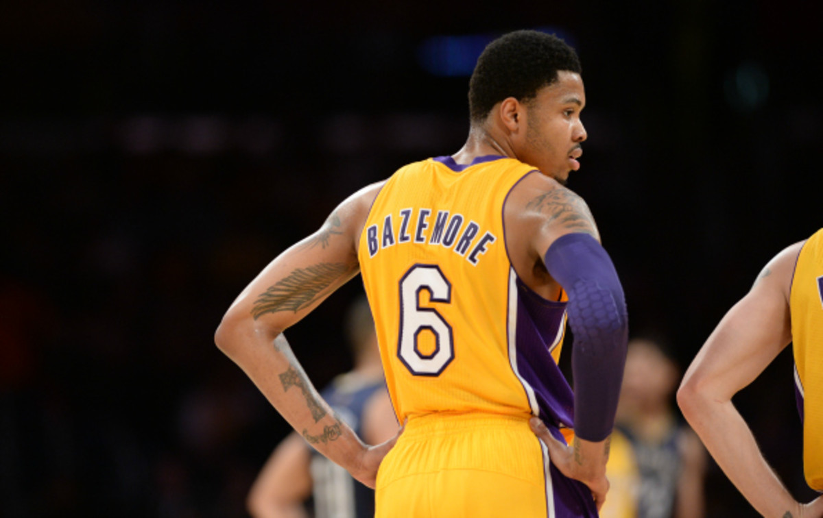 Kent Bazemore averaged 23.0 minutes per game for the Lakers this season. (Noah Graham/Getty Images)