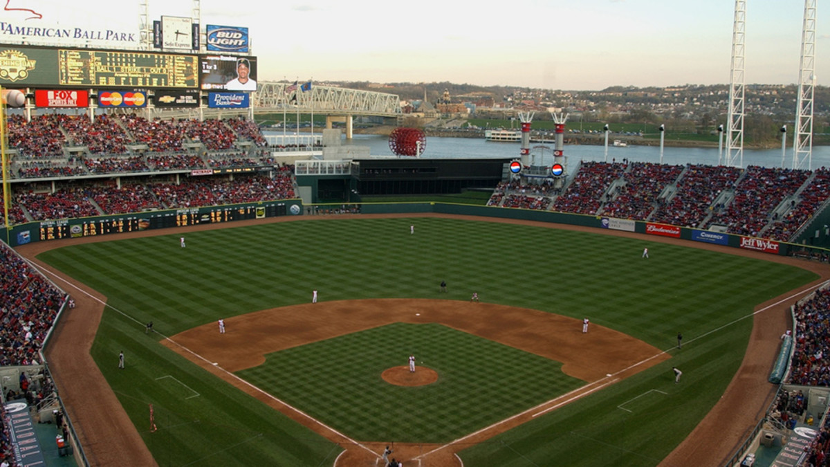 Ballpark Quirks The Gap highlights the Reds' Great American Ballpark