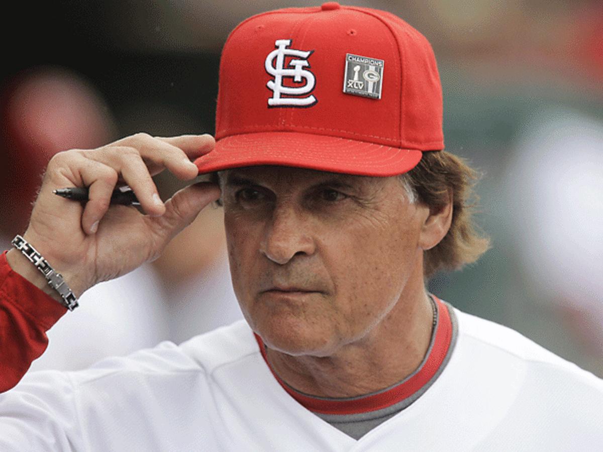 Tony LaRussa will shed his Cardinals' cap as a new member of the Diamondbacks organization. (Carlos Osorio/AP)