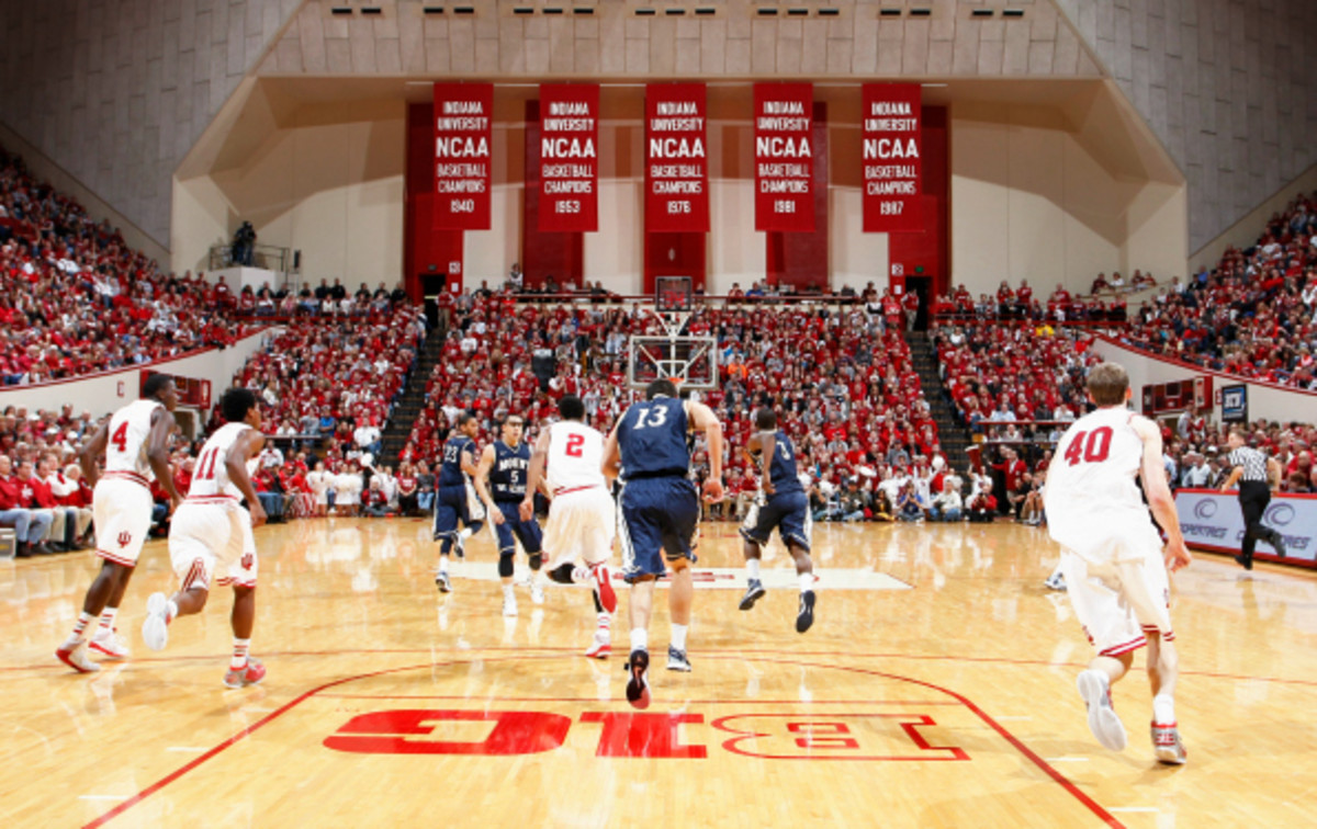 Indiana has struggled to a 4-8 record in the Big Ten this season. (Joe Robbins/Getty Images)
