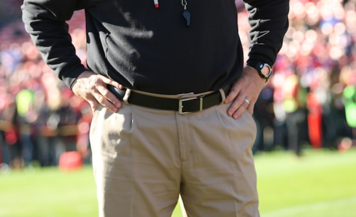 The pleats in question, via Getty Images.