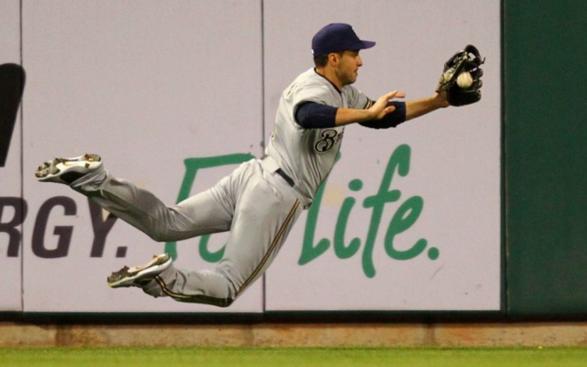 After getting dropped by Nike last year, Ryan Braun has a new endorsement deal. (Dilip Vishwanat/Getty Images)