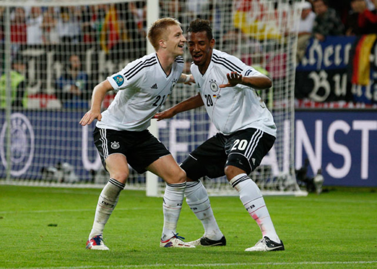 Marco Reus and Jerome Boateng