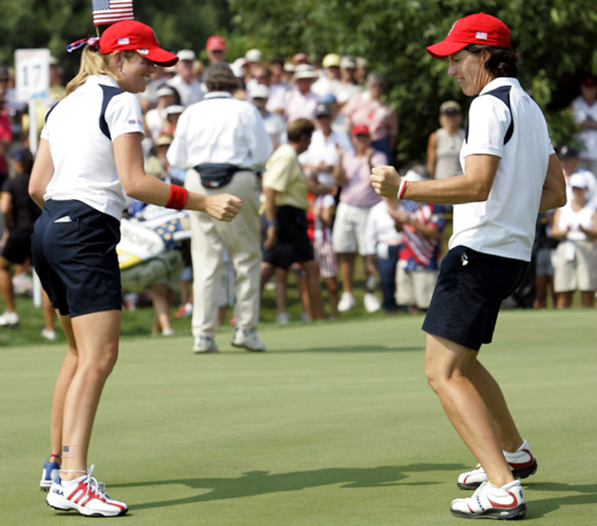 Paula Creamer or Juli Inkster