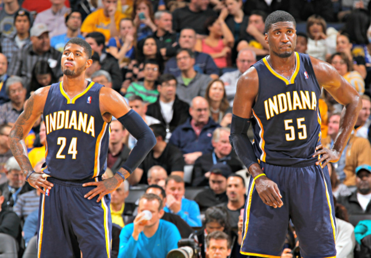 The Pacers, losers of six of their last eight, are falling apart. (Rocky Widner/NBAE via Getty Images)