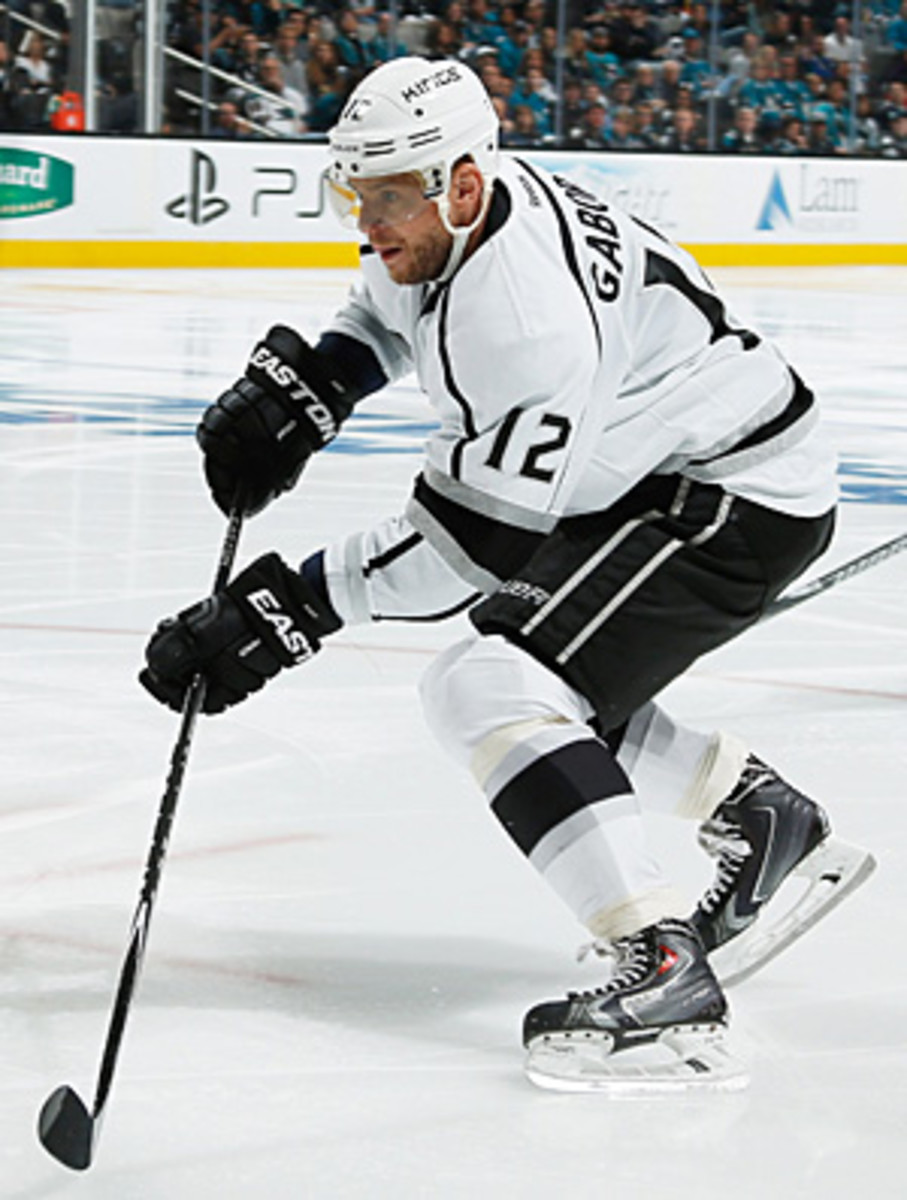 Marian Gaborik of the Los Angeles Kings