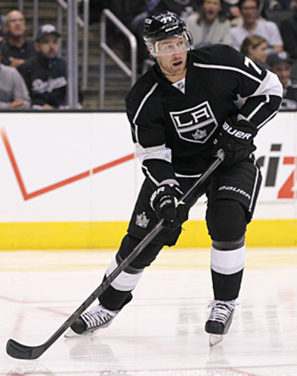 Jeff Carter of the Los Angeles Kings