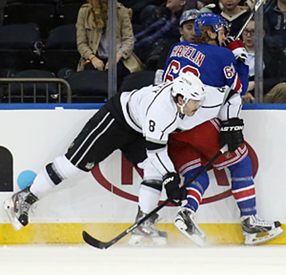 Drew Doughty and Carl Hagelin