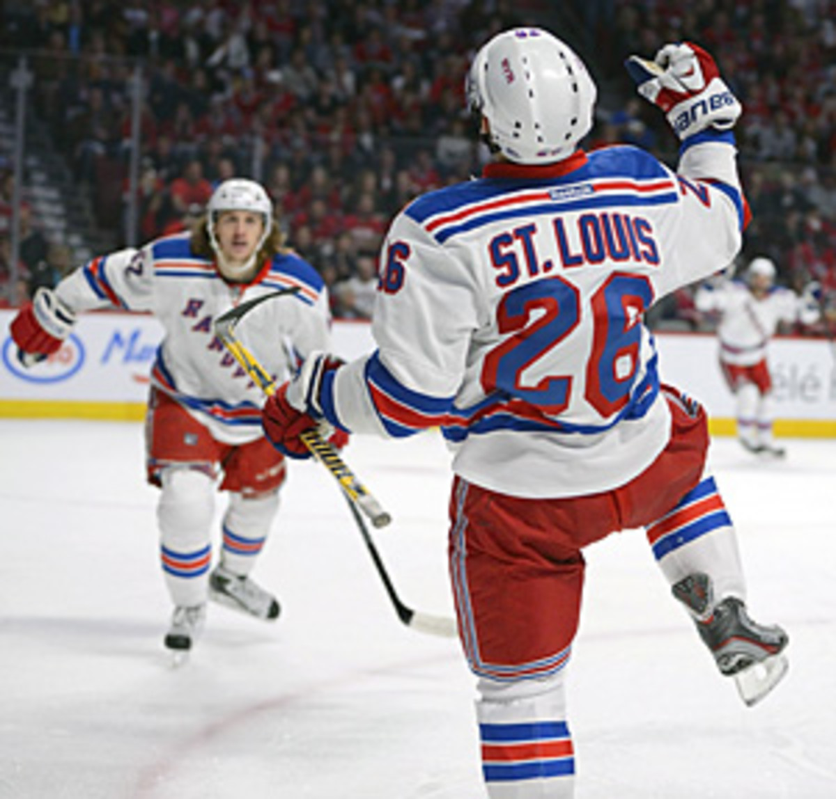 Martin St. Louis of the New York Rangers