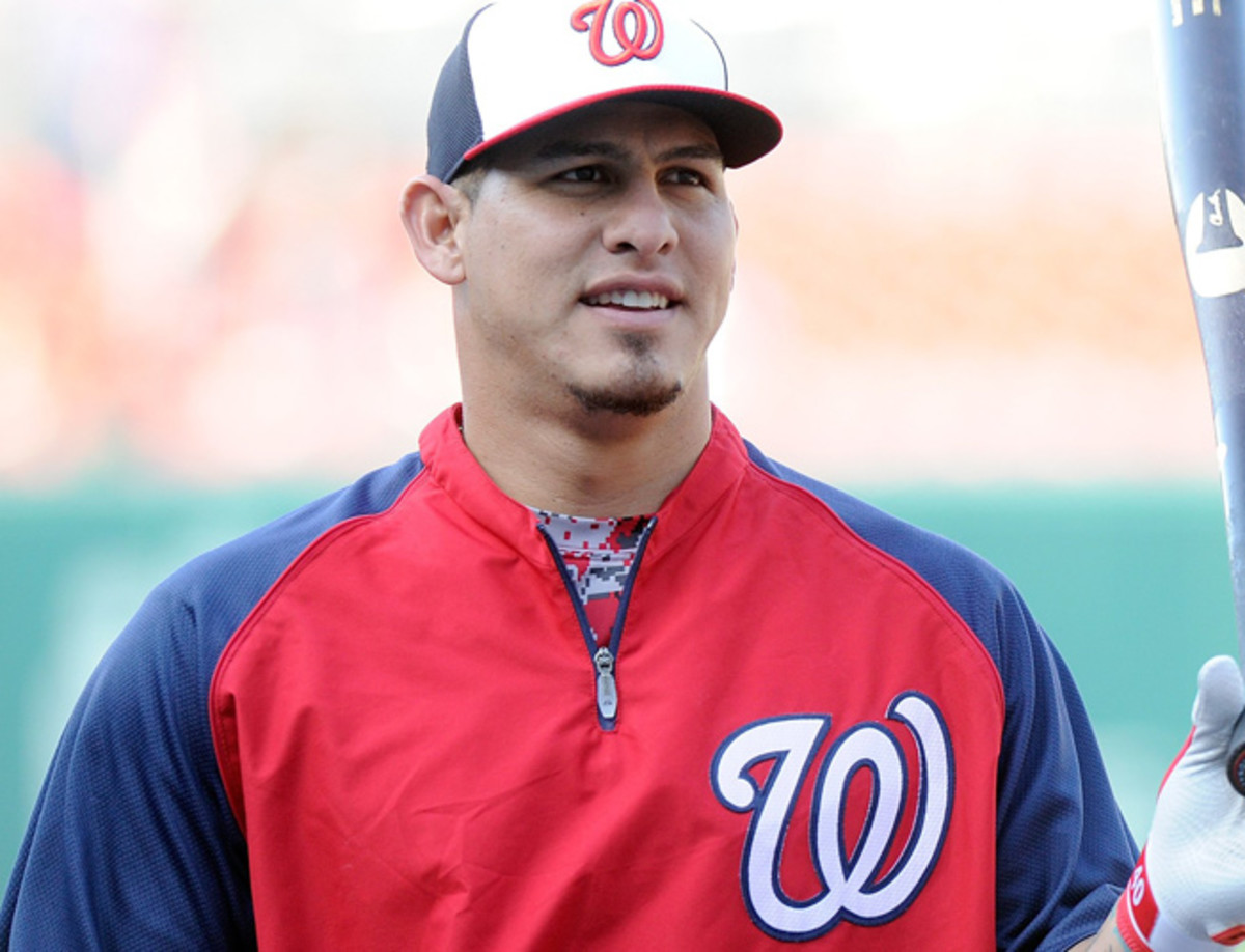Wilson Ramos has been sidelined since suffering a broken bone in his wrist on Opening Day.