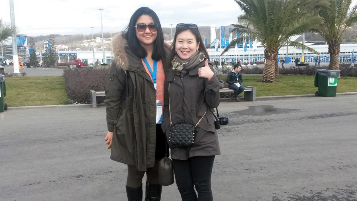 Fans from South Korea were excited to see Kim Yu-Na defend her figure skating gold medal.