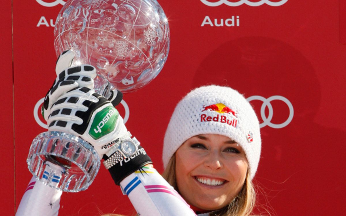 Lindsey Vonn says her knee is healthy and she return to return to skiing. (Alexis Boichard/Agence Zoom/Getty Images)