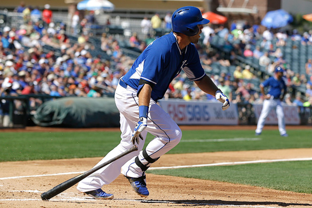Mike Moustakas hit .429 with four home runs and 18 RBI in 56 at-bats this spring training.