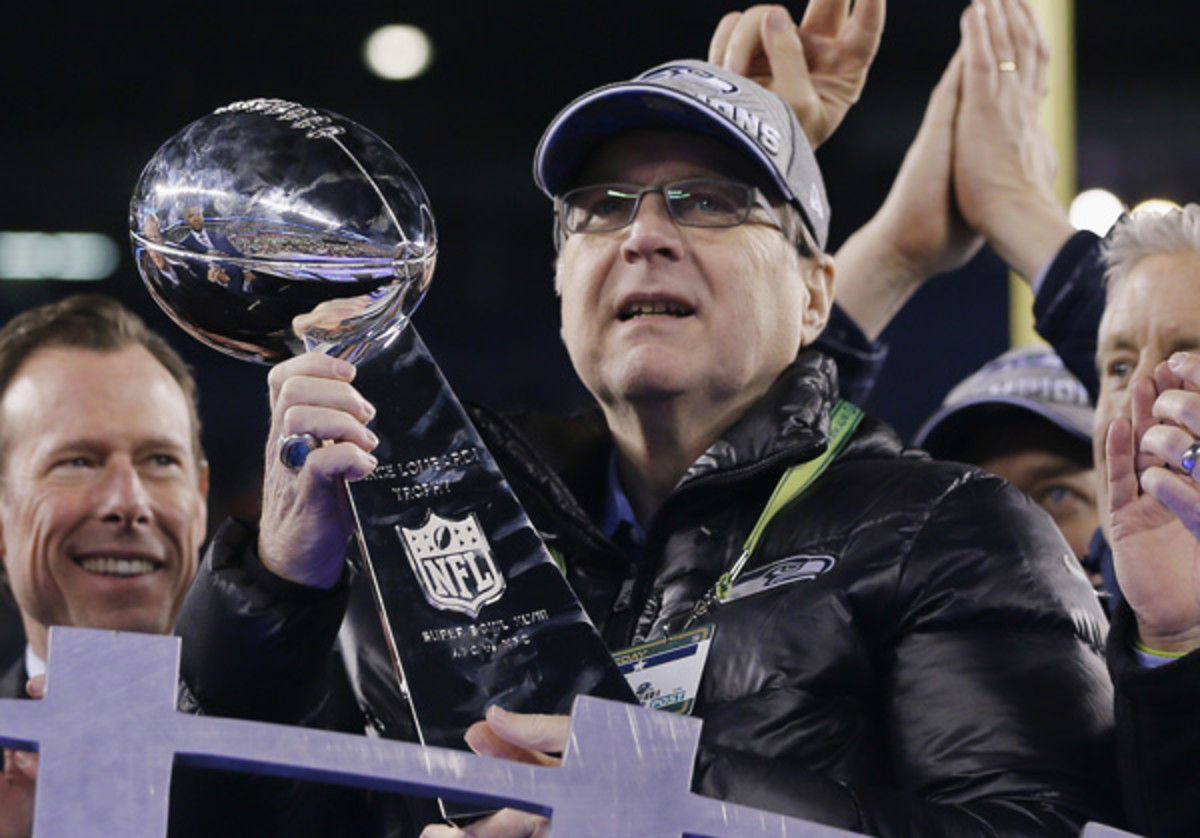 Forbes ranked Seahawks owner Paul Allen the 56th-richest person in the world. (Kevin C. Cox/Getty Images)