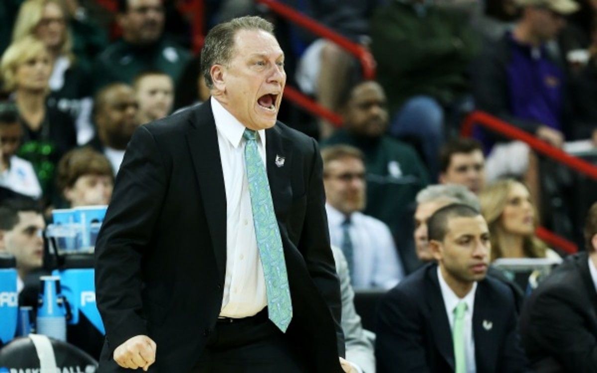 Tom Izzo has led Michigan State to 17 straight NCAA tournament appearances. (Stephen Dunn/Getty Images)