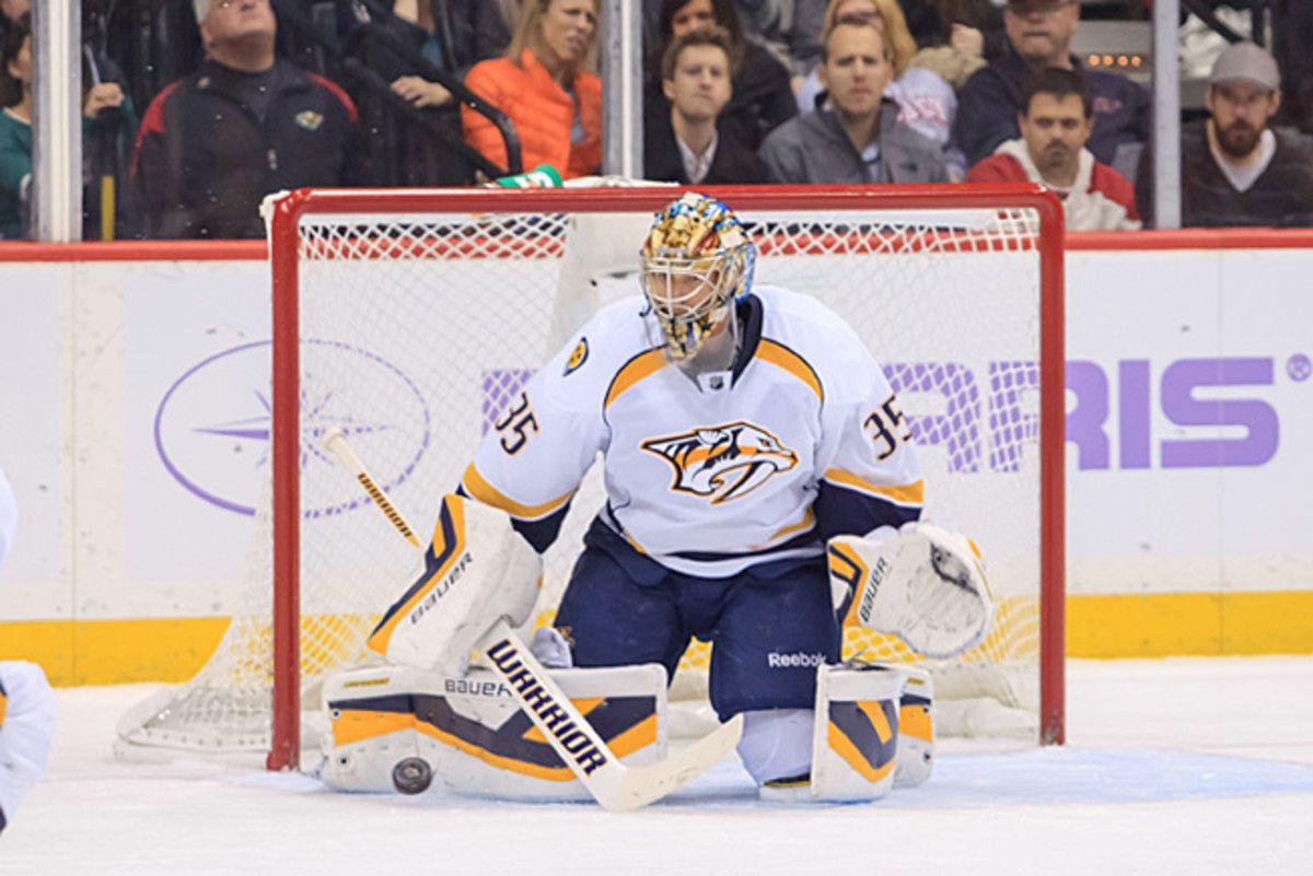Pekka Rinne's return couldn't come soon enough for the playoff hopeful Predators.