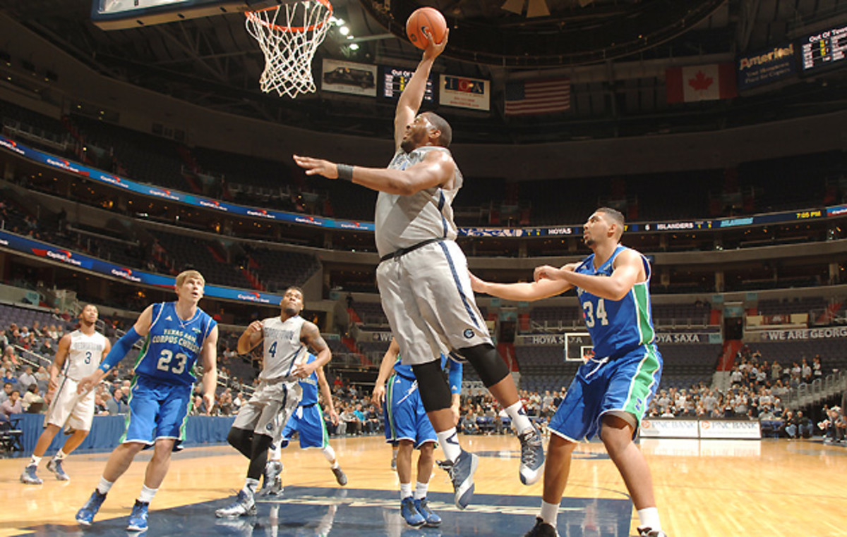 At 6-10 and 350 pounds, Georgetown's Joshua Smith is a matchup without parallel in college basketball.